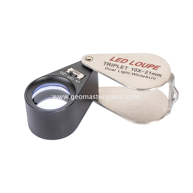 กล้องส่องกระจก LED (10x,21มม.)