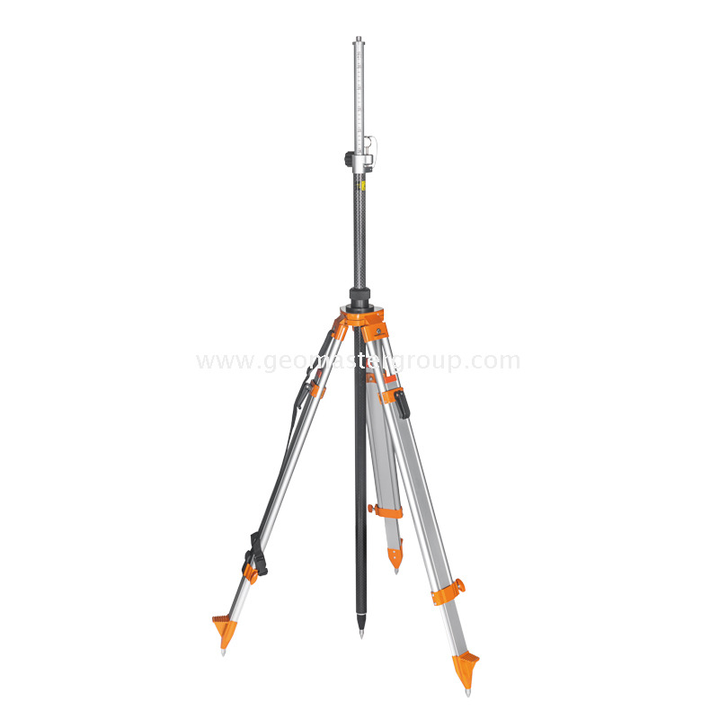 เสาอัล&คาร์บอน RTK (2.5ม.,PinLoc4) 