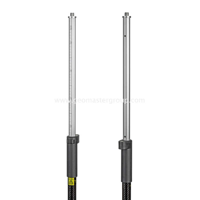 เสาอัล&คาร์บอน RTK (2.0ม.,10มม.)