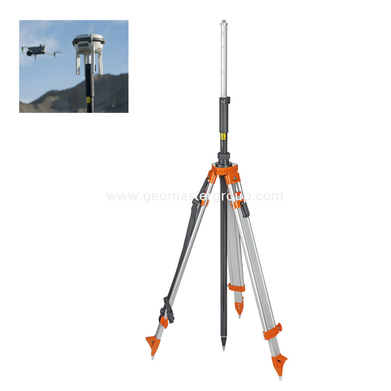 เสาอัล&คาร์บอน RTK (2.0ม.,10มม.)