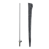 เสาอัล&คาร์บอน RTK (2.5ม.,PinLoc4) 