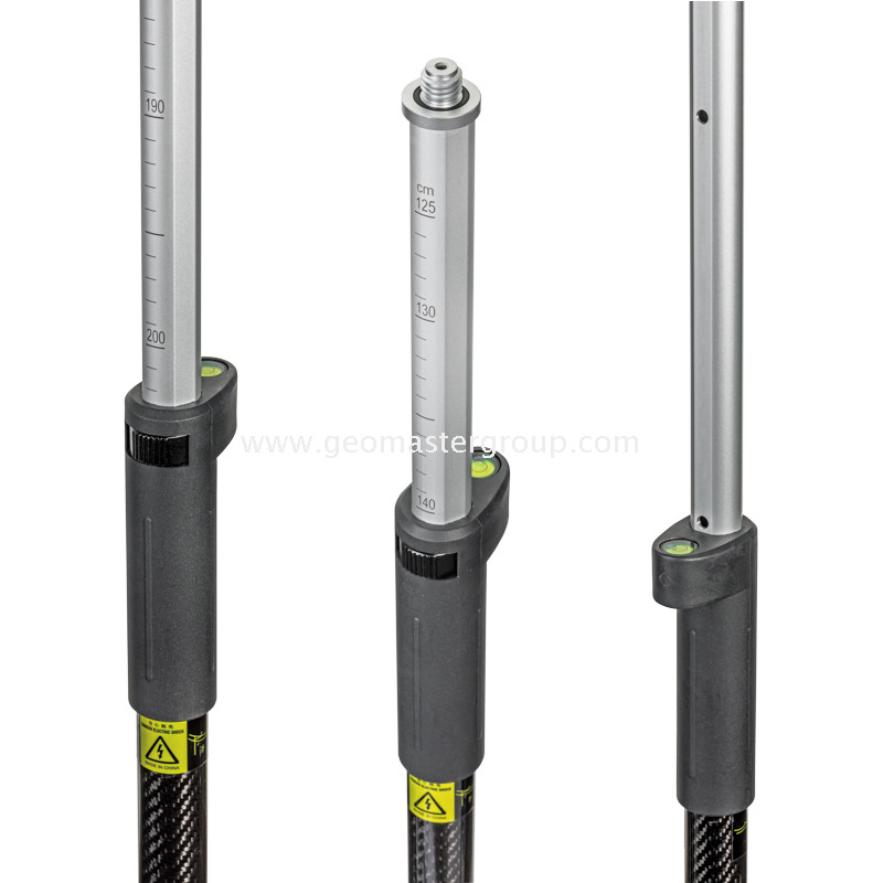 เสาอัล&คาร์บอน RTK (2.0ม.,10มม.)