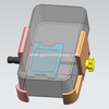 GPS Power Bank Bracket (ความลึกการหนีบ: 48 มม.; ความกว้างหนีบ 55-100 มม.)