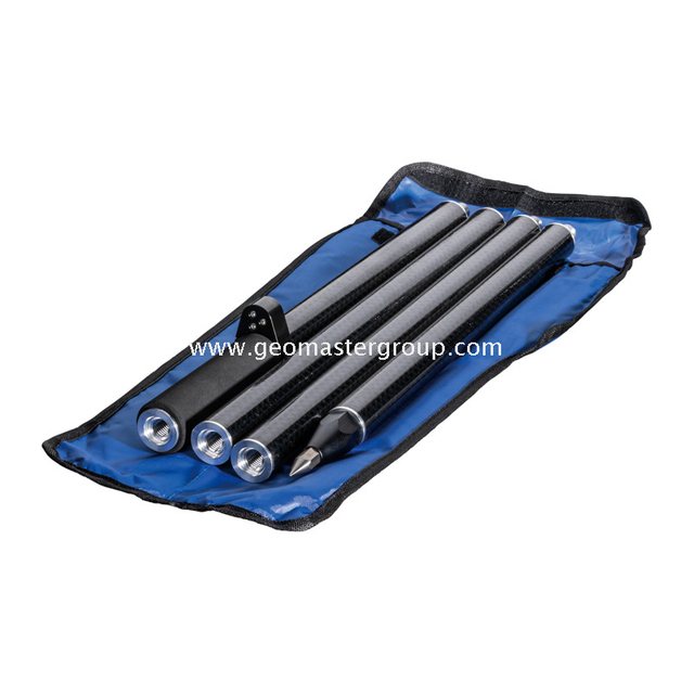 เสาคาร์บอน GNSS ทั้งหมด (2m, 4 วินาที)