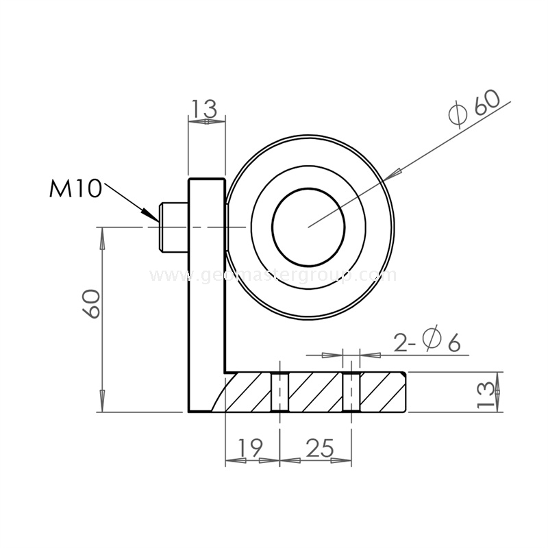 L-bar Monitoring Prism