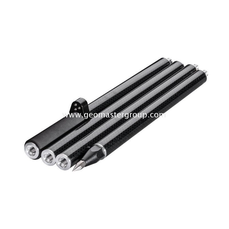 เสาคาร์บอน GNSS ทั้งหมด (2m, 4 วินาที)