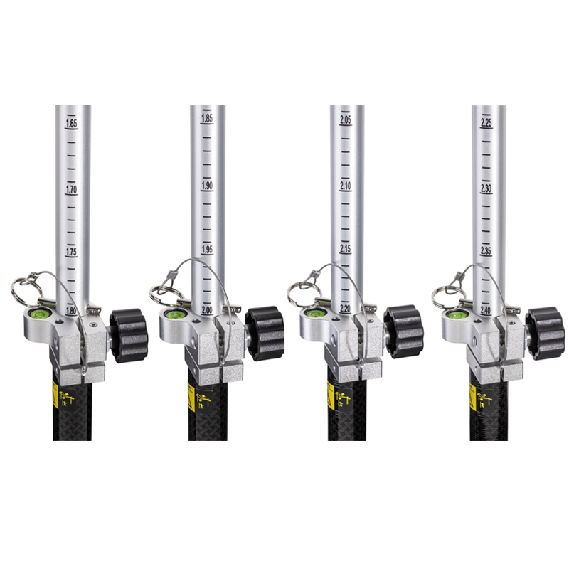 เสาอัล&คาร์บอน RTK (2.5ม.,PinLoc4) 