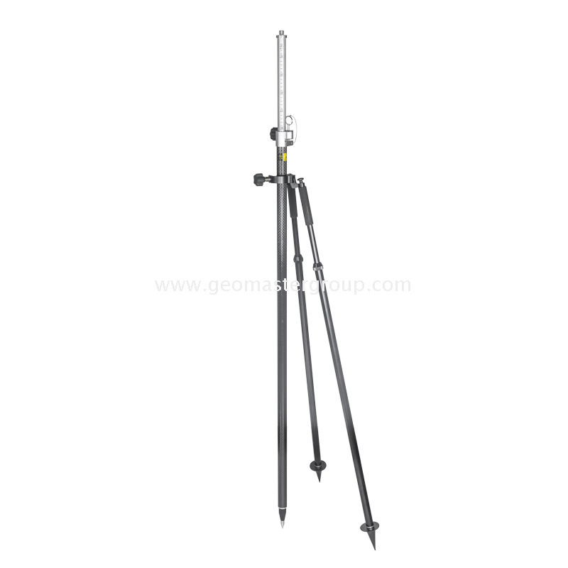 เสาอัล&คาร์บอน RTK (2.5ม.,PinLoc4) 